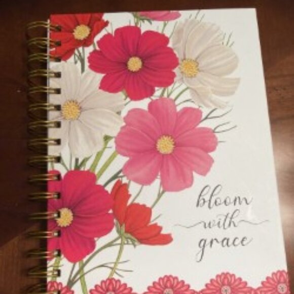 Source Unknown Other - Floral Lined Notebook - NEW